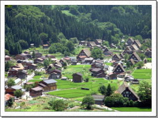 世界遺産白川郷荻町合掌集落